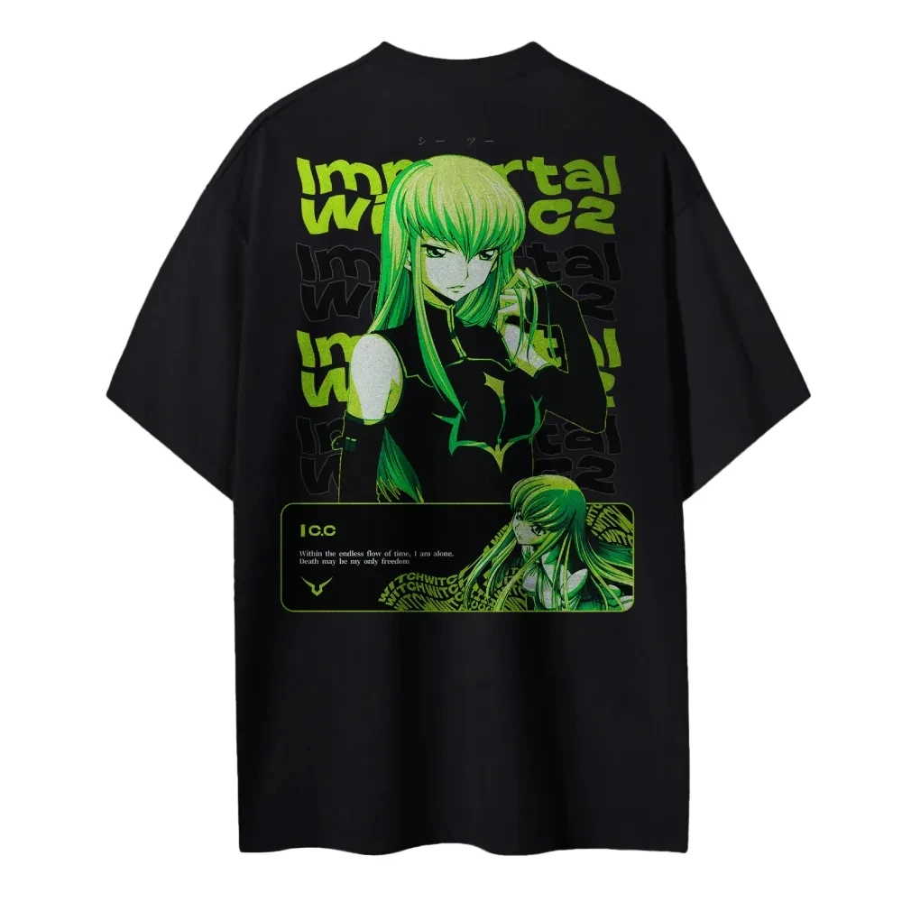 Anime Merchandise Store In Japan - New Code Geass T-Shirt C.C. Charakter