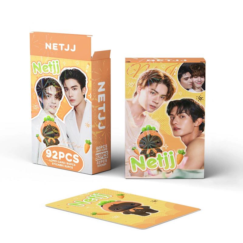 Sticker Sheet Set - 92-teiliges Set NetJJ Thai BL Schauspieler
