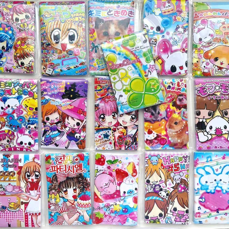 Sticker Sheet Set - 20 Stück/Packung Heisei Retro Anime Mädchen