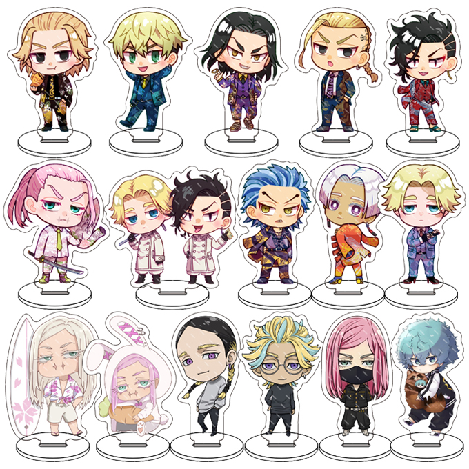 Anime Merchandise In Tokyo - Tokyo Revengers Acryl-Handarbeiten Anime-Merchandise-Ständer Niedliche Artikel