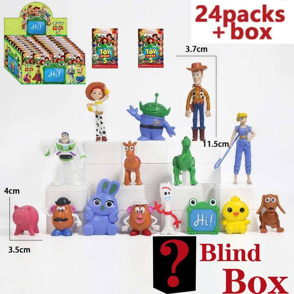 Popular Anime Merchandise - Beliebte Zufallsauswahl 1-24 Stück Toy Story