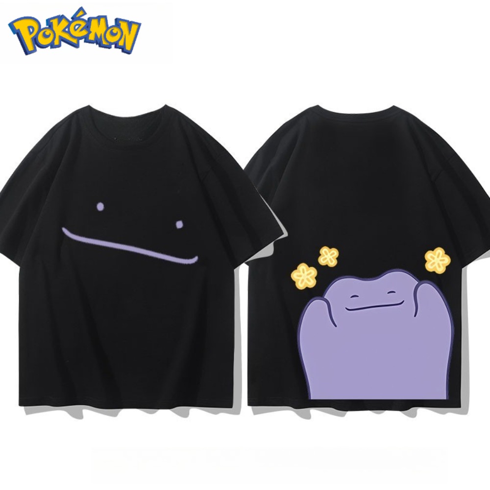 Anime Merchandise Store In Japan - Pokémon Ditto vorne und hinten bedrucktes