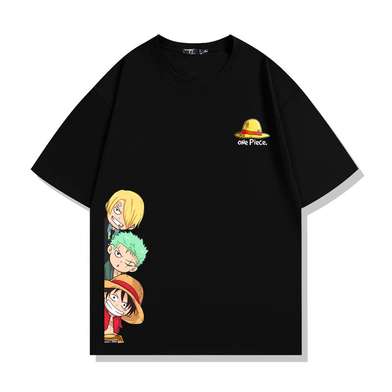 Popular Anime Merchandise - One Piece Strohhut Piraten Unisex T-Shirt
