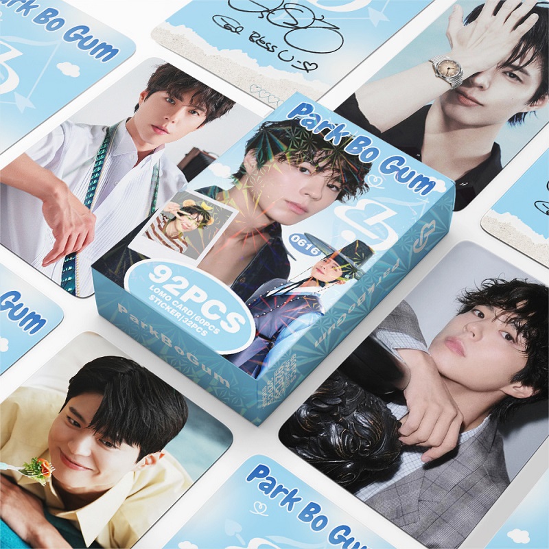 Sticker Sheet Set - 92-teiliges Park Bo Gum Merchandise-Set: 60