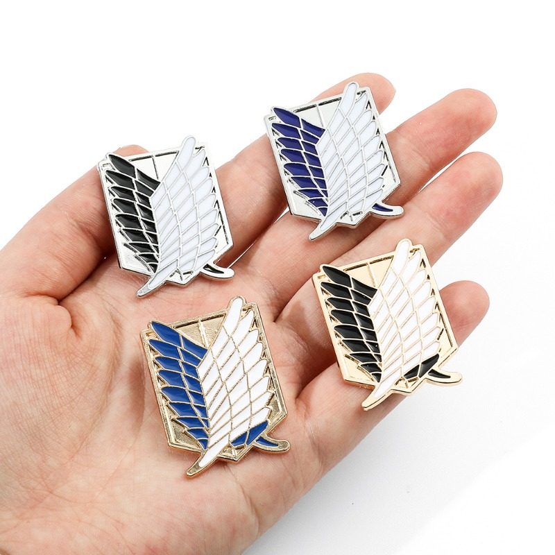 ZXMJ Attack on Titan Brosche i – Popular Anime Merchandise Bewertung und Preis