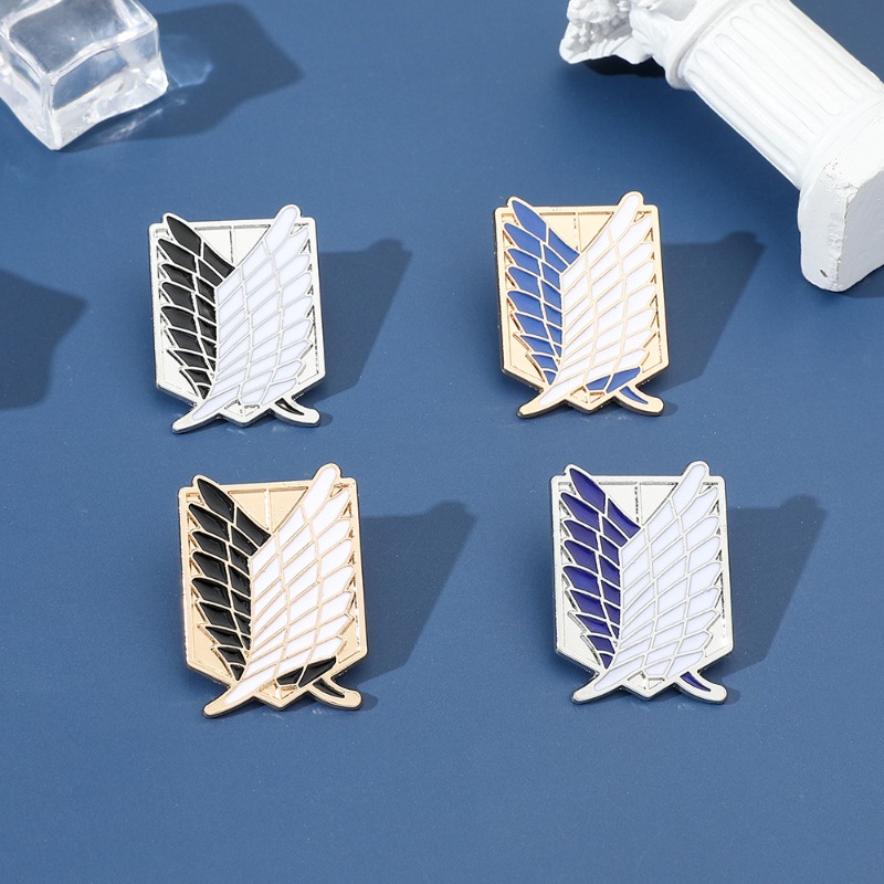 ZXMJ Attack on Titan Brosche i – Popular Anime Merchandise Bewertung und Preis