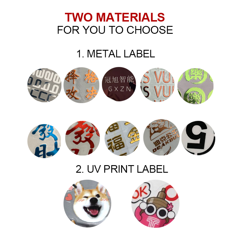 Persönlicher Logo-Druck Metall – Sticker Sheet Set Bewertung und Preis