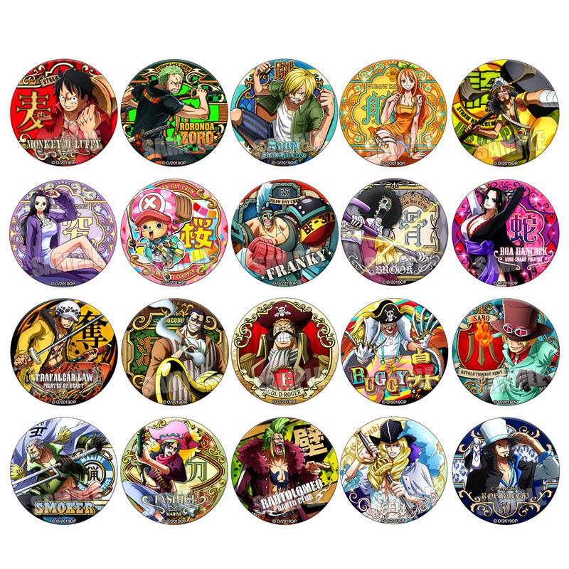 One Piece Anime Abzeichen Luff – Anime Merchandise Business Bewertung und Preis