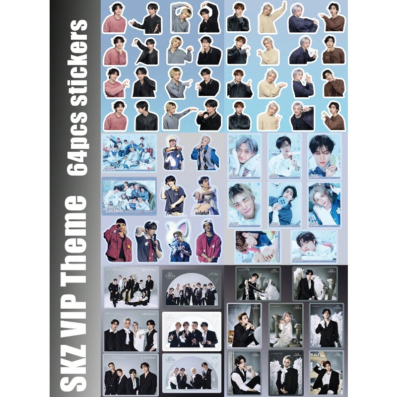 64 Stück/65 Stück/69 Stück Str – Sticker Sheet Set Bewertung und Preis