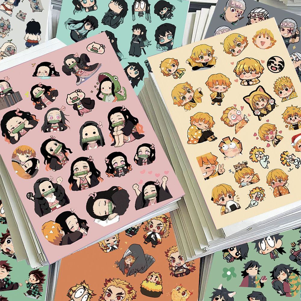 24 Stück Chibi Demon Slayer Di – Sticker Sheet Set Bewertung und Preis