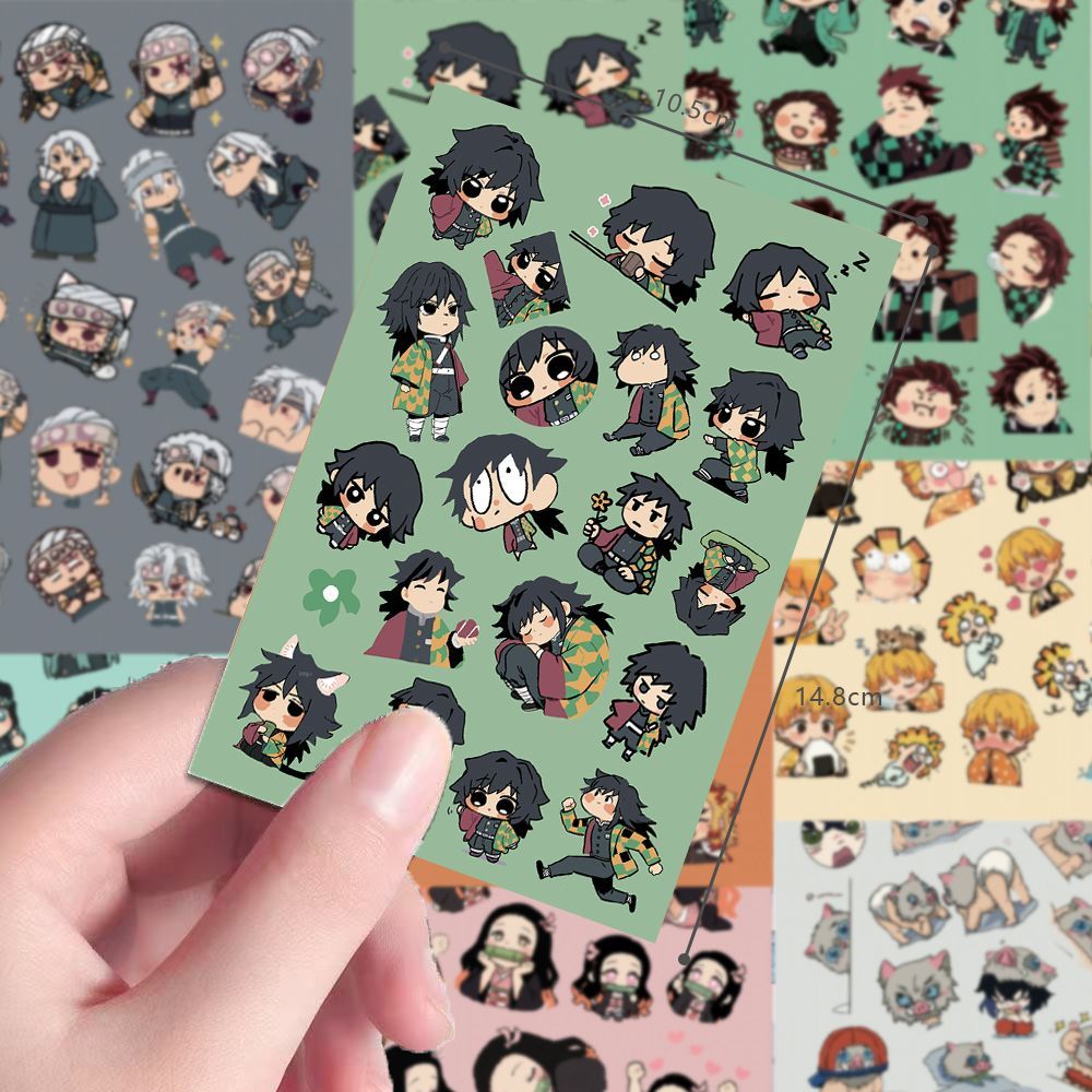 24 Stück Chibi Demon Slayer Di – Sticker Sheet Set Bewertung und Preis