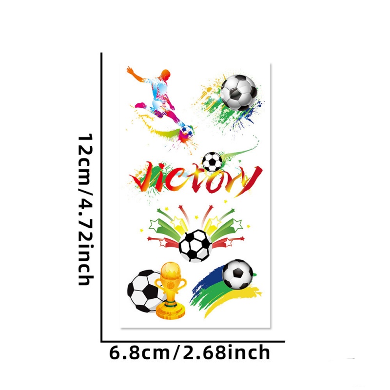 Set mit 5/10 Blättern Sportfan – Sticker Sheet Set Bewertung und Preis
